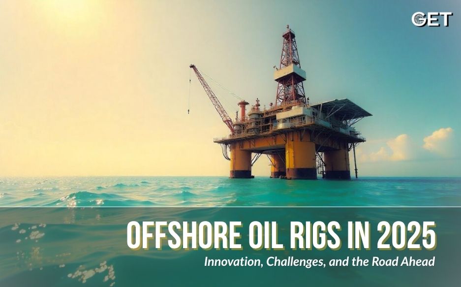 Offshore oil rigs